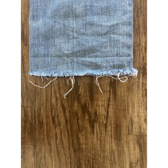 Armani Exchange Jeans J06 Boyfriend Women 27 Medium Wash Straight Leg Distressed - Picture 7 of 8